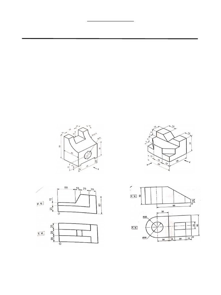 Engineering Graphics EE1K Practical Assignment Session 2024-25 | PDF