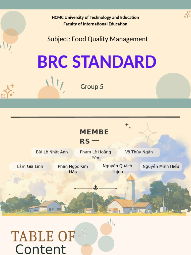 BRC Global Standards for Food Safety | PDF | Hazard Analysis And ...