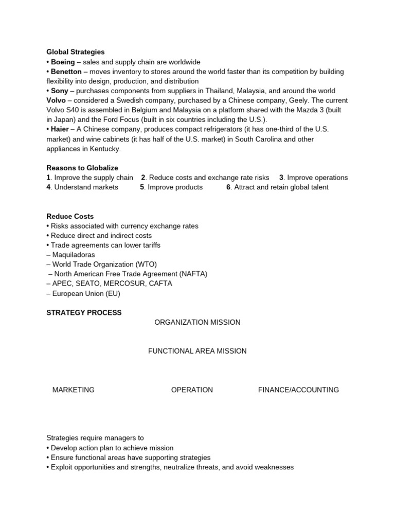 Globalization Pdf Supply Chain Globalization