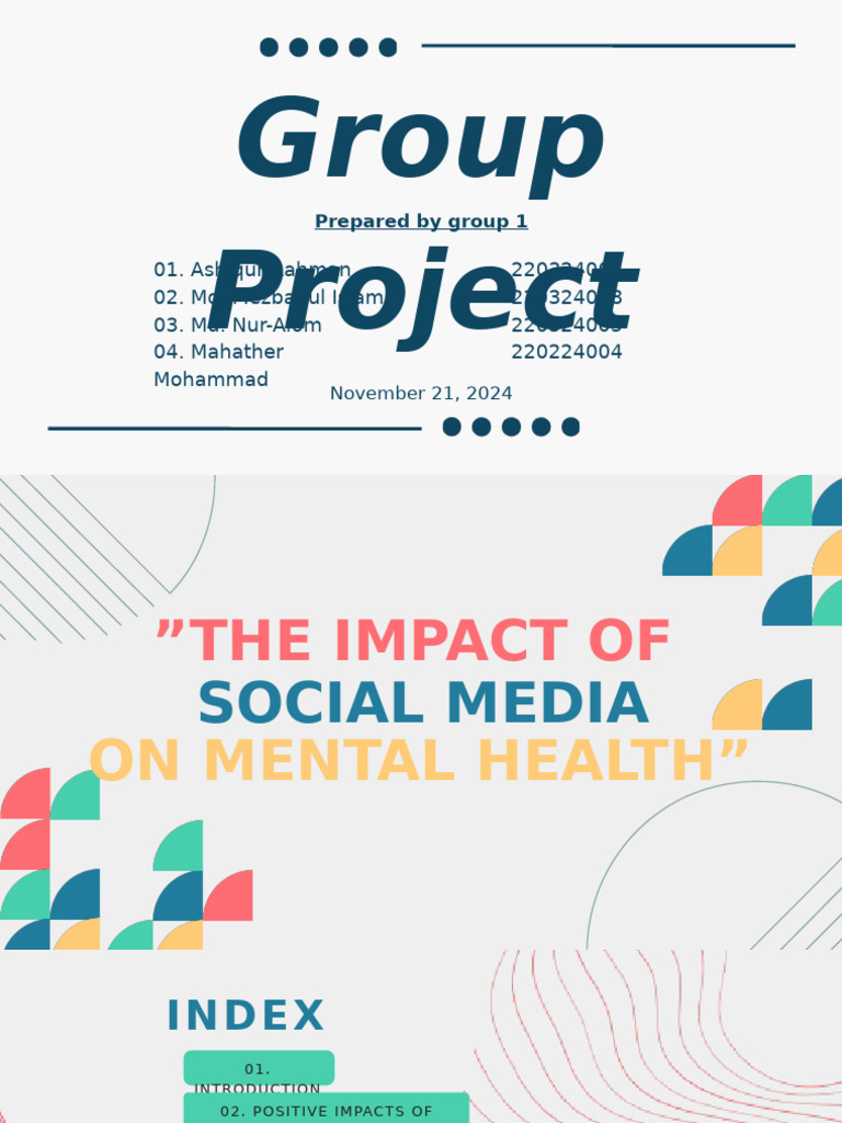Social Media's Impact on Mental Health | PDF | Social Media | Popular ...