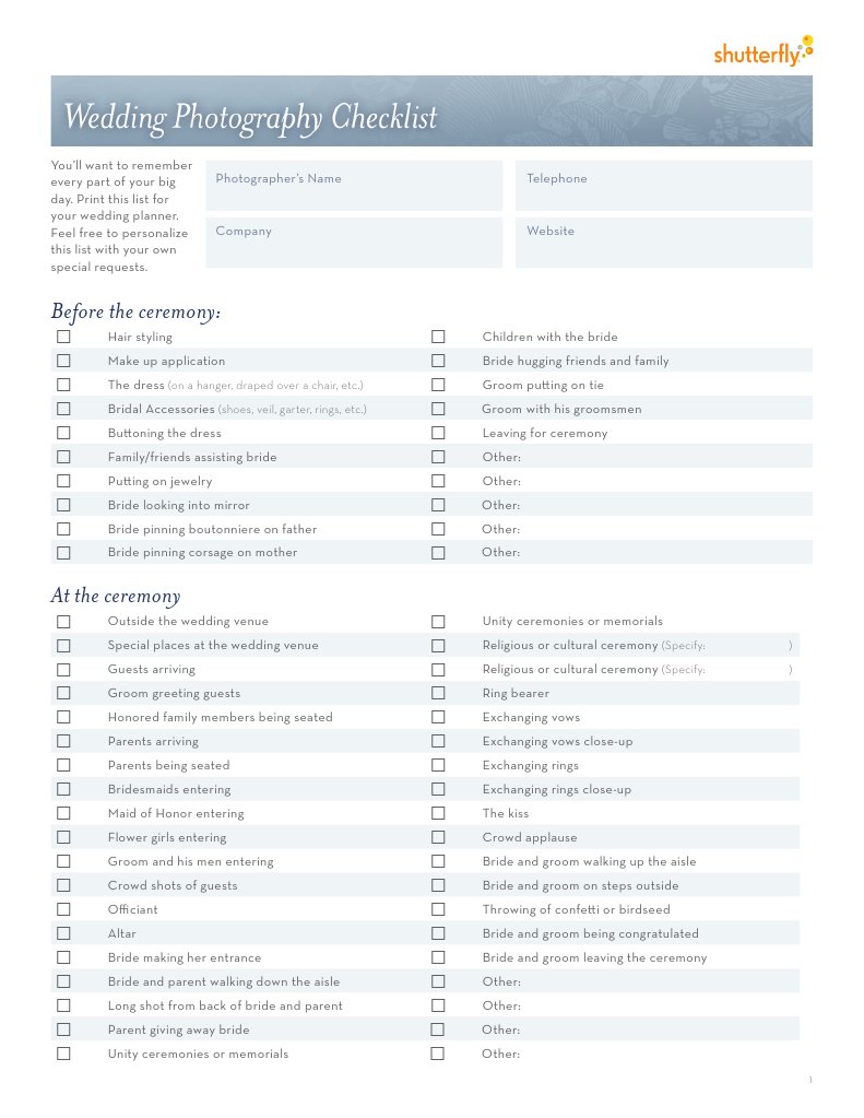 wedding to do list photography checklist pdf wedding