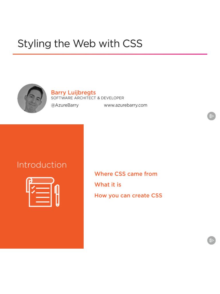 03 styling-the-web-with-css-slides | PDF | Html Element | Html