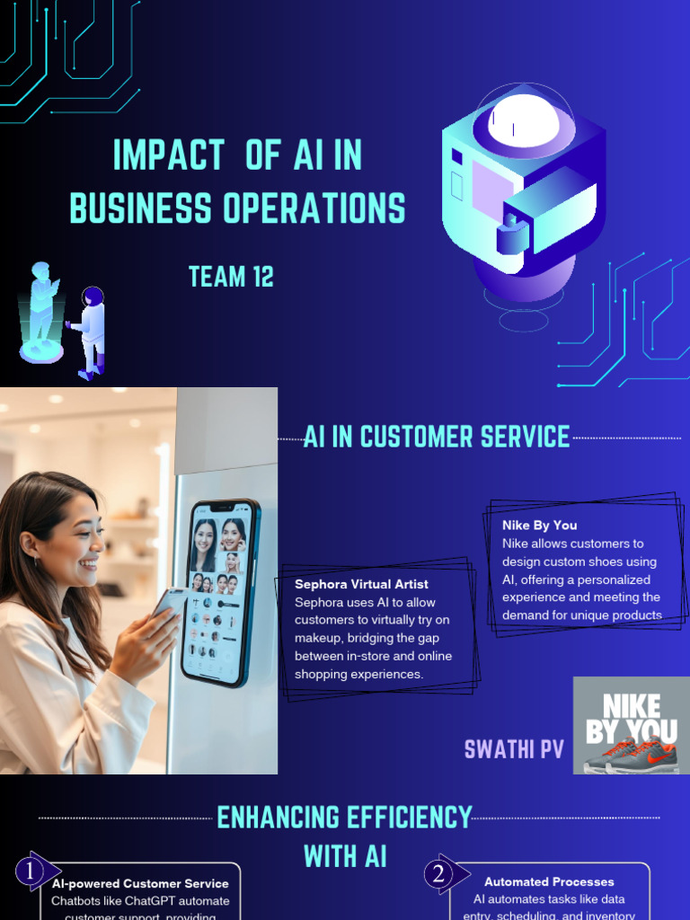 AI's Impact on Business Operations | PDF | Artificial Intelligence ...