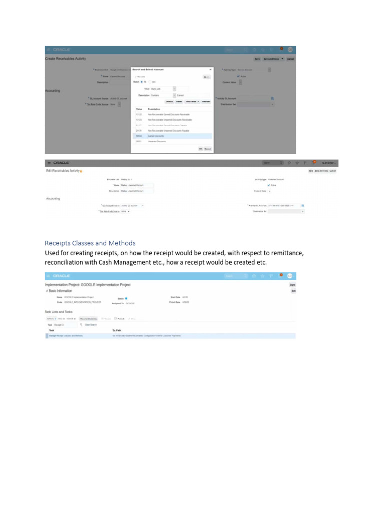 Functional Flow Receivables Oracle Part 4 | PDF