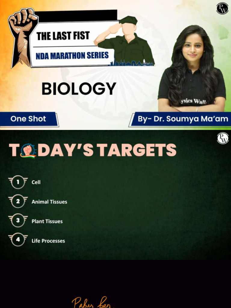 The Last Fist Biology - Class Notes | PDF
