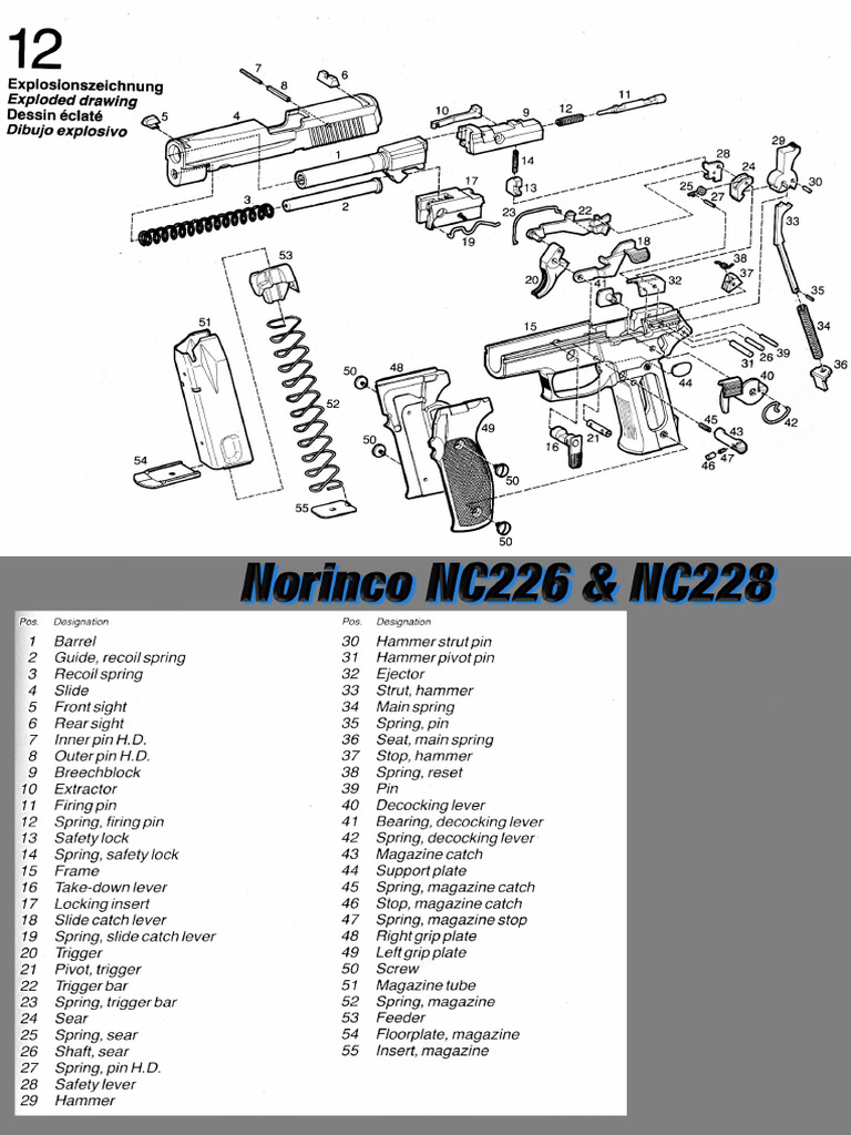 Nc226 Explosive Drawing1 | PDF