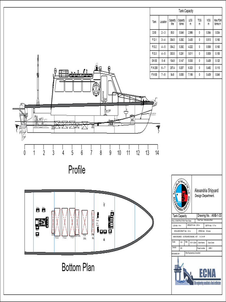 Amb 1 33 tank capacity pdf ships watercraft