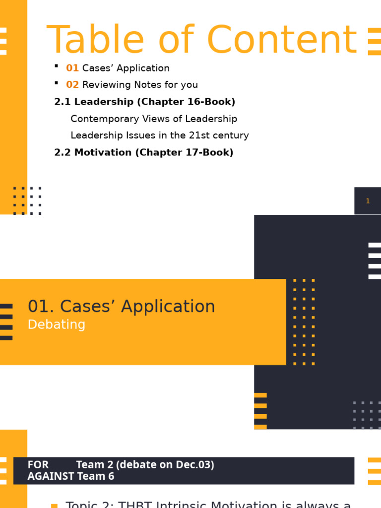 Lecture Note 12 - Bbus | PDF | Motivational | Motivation