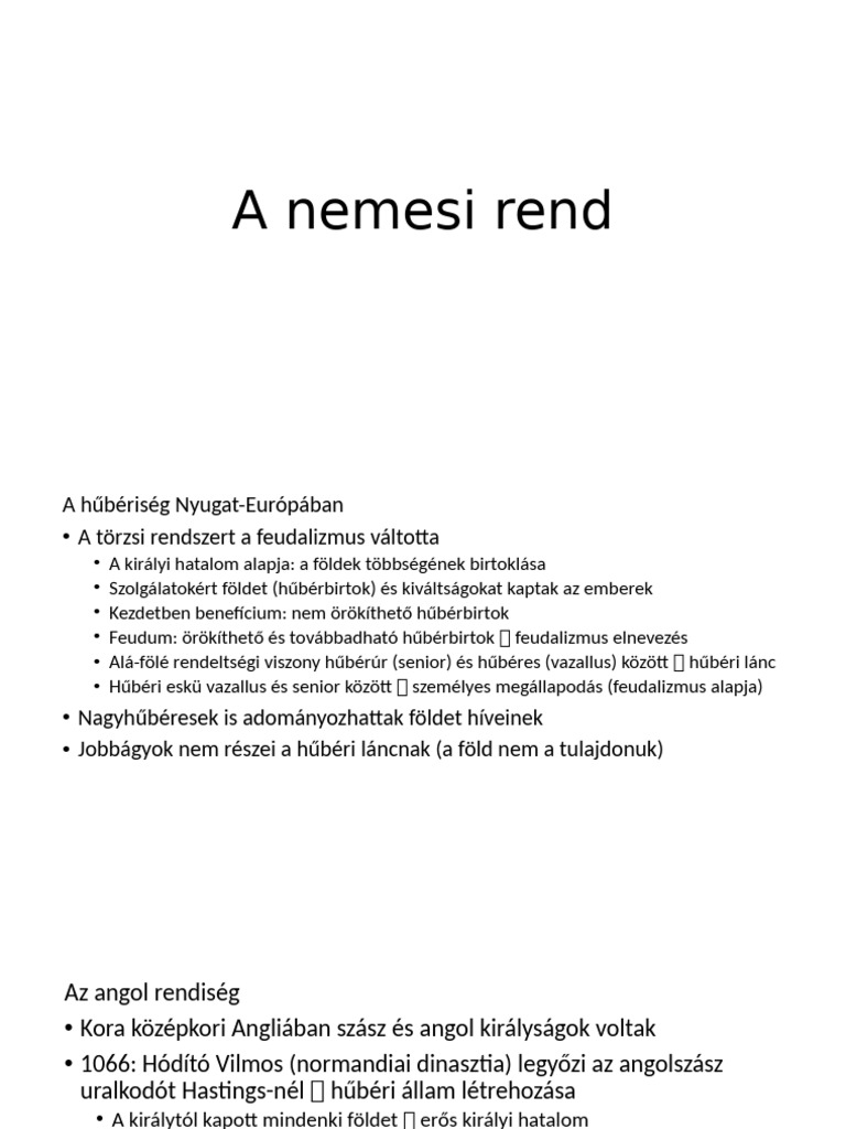 A Nemesi Rend | PDF