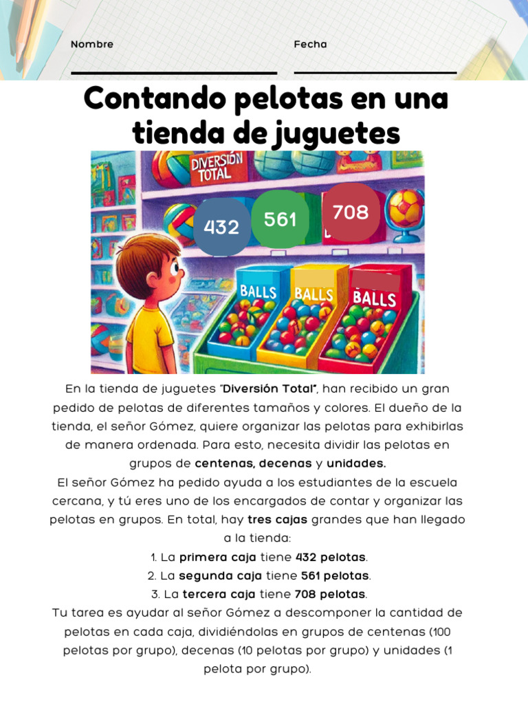 Ejercicios Matemáticas 2do Grado | PDF