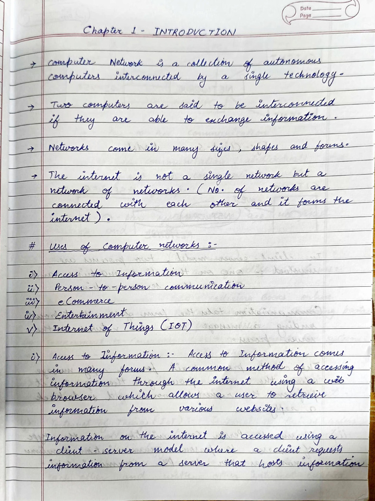 CN NOTES 2023 Till MID SEM | PDF