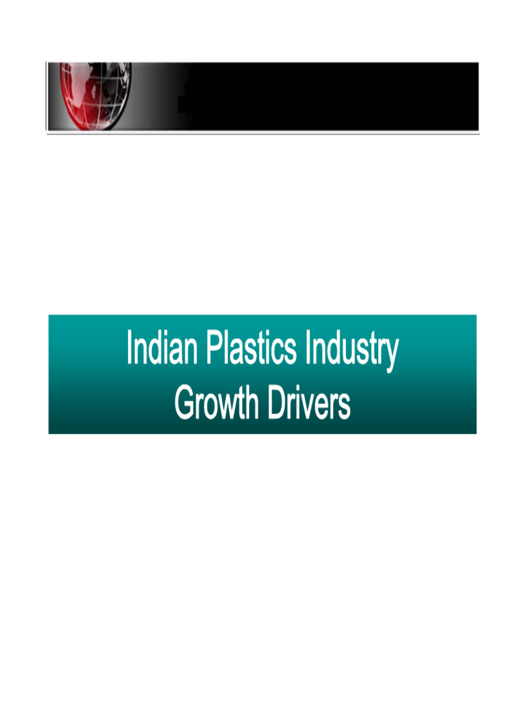 Plastic Industries Market | PDF | Infrastructure | Agriculture