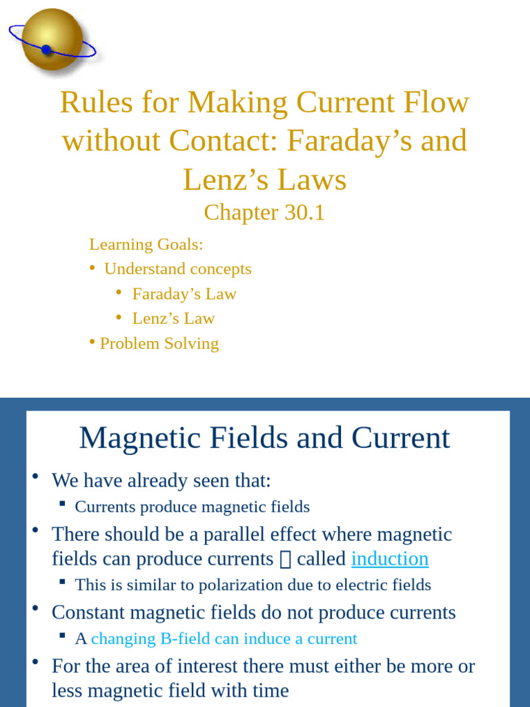 Induction and Magnetic Flux Explained | PDF | Electromagnetic Induction ...