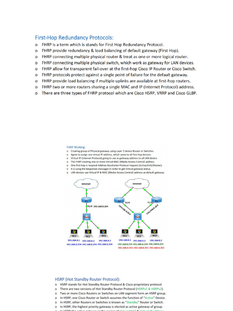 Ccna FHR | PDF