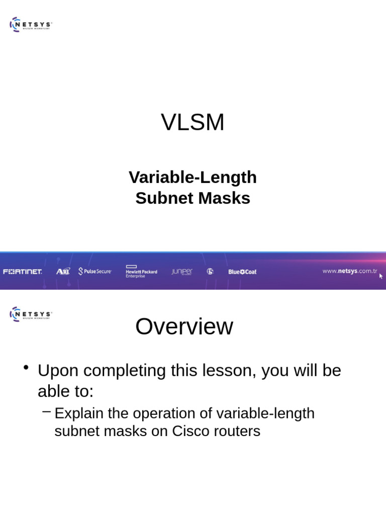 Understanding Variable-Length Subnet Masks | PDF