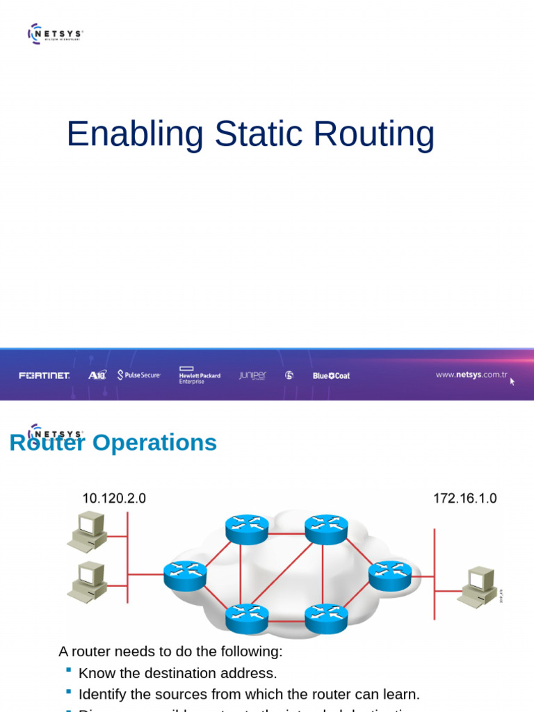 ICND110S05_2_Routing | PDF | Router (Computing) | Ip Address