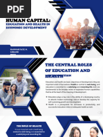 Human Capital:Education and Health in Economic Development