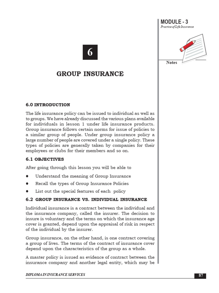 Understanding Group Insurance Policies | PDF | Pension | Insurance
