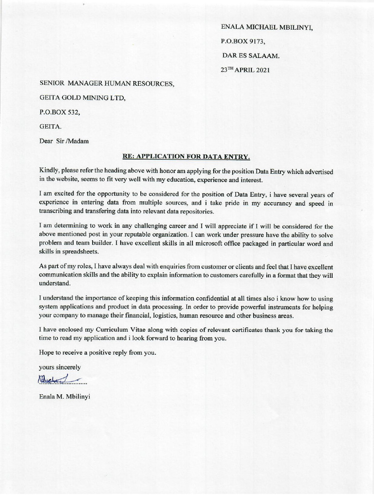 Enala Cv and Certificates | PDF