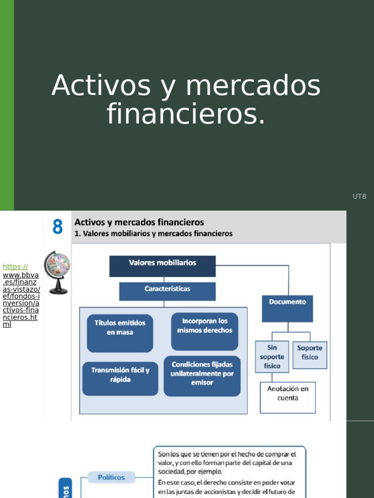 Activos y Mercados Financieros | PDF | Compartir (Finanzas) | Mercados ...
