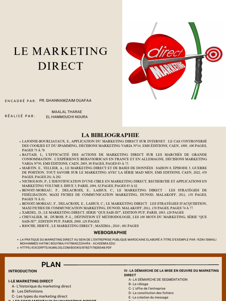 Marketing Direct | PDF | Marketing direct | Commercialisation
