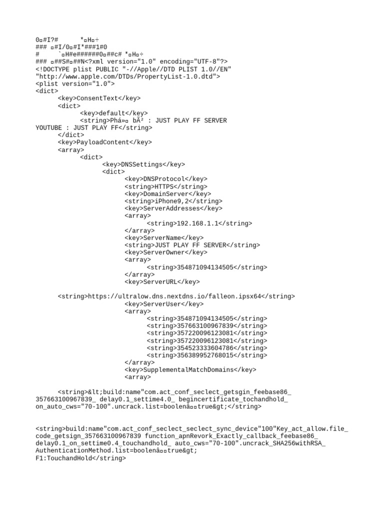 XIT Configuration for FF Servers | PDF | Application Layer Protocols ...