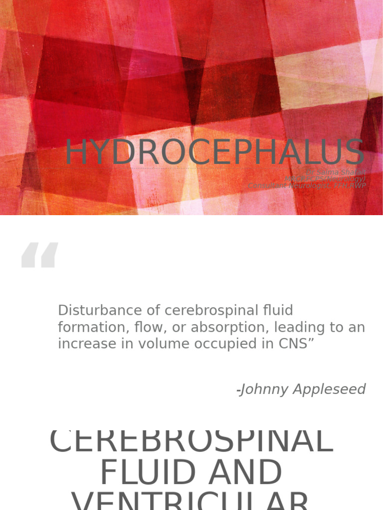 Hydrocephalus | PDF