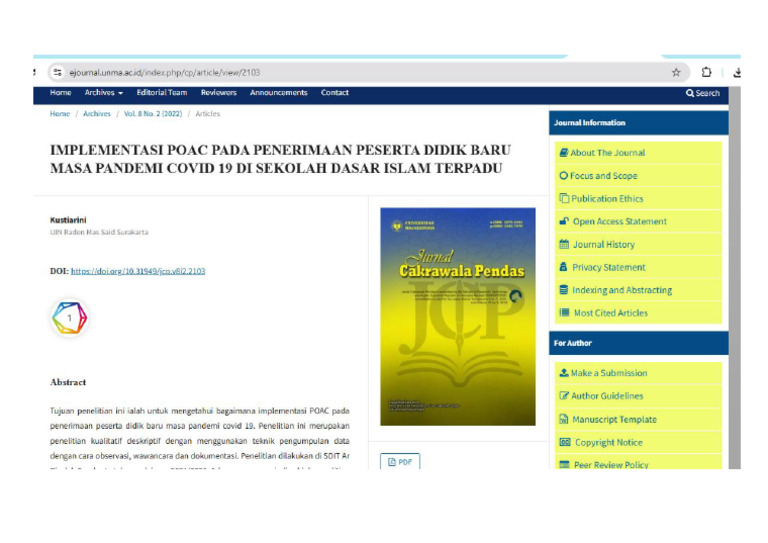 Cover POAC | PDF