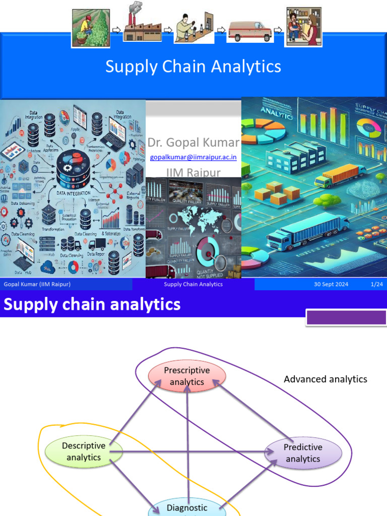 Supply Chain Analytics Overview | PDF | Analytics | Normal Distribution