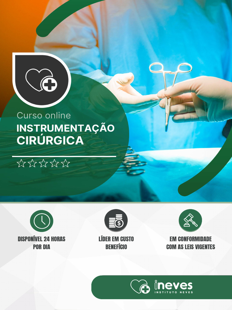 Curso Online de Instrumentação Cirúrgica | PDF | Hospital | Enfermagem