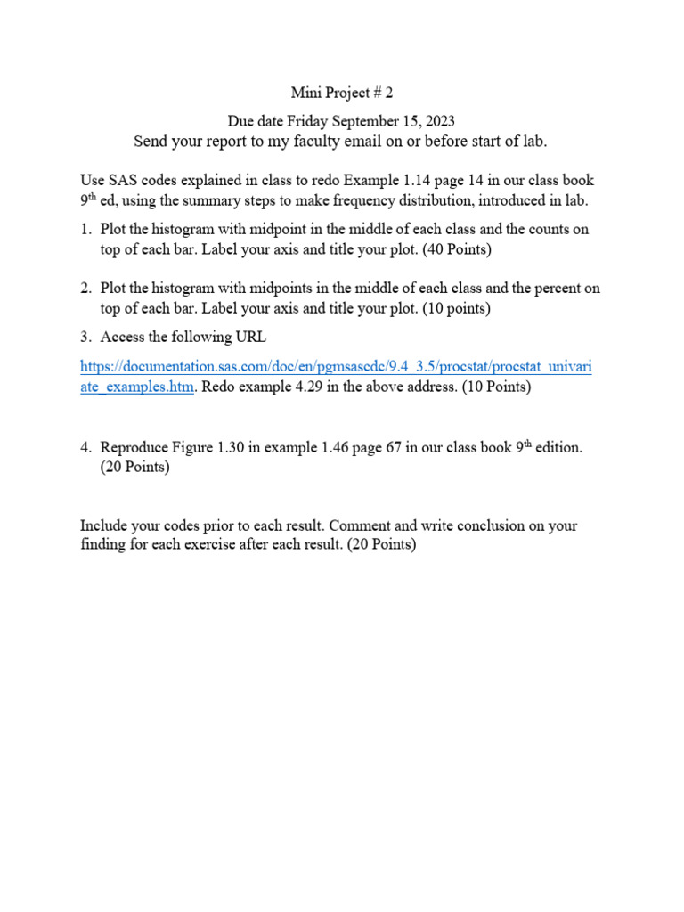 Mini Project # 2 (2) | PDF