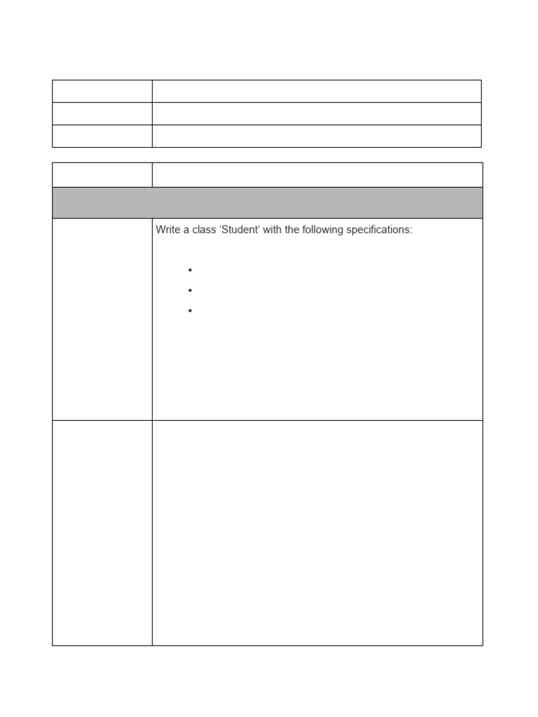 Java Constructor and Student Grade Program | PDF | Constructor (Object ...