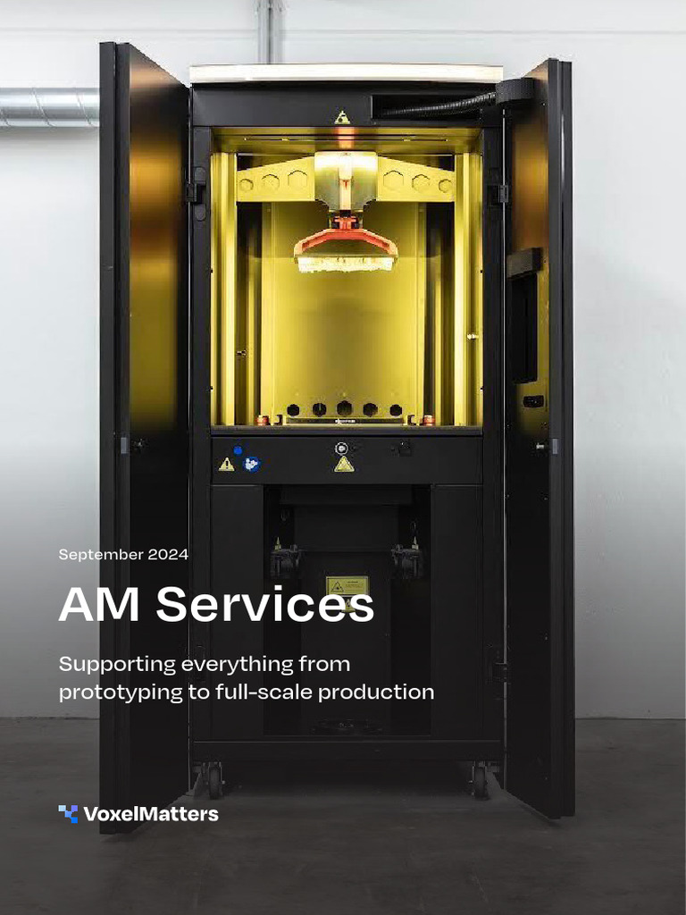Trends in Additive Manufacturing Services | PDF | 3 D Printing | Automation
