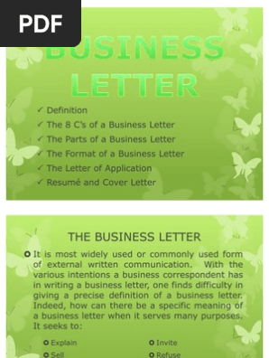 Business Letter