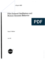 Pilot Induced Oscillations Human Dynamic Behavior