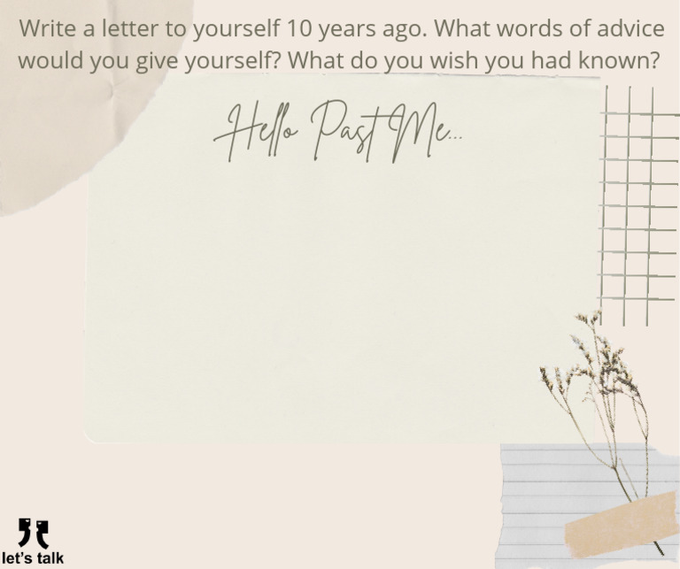 Hello Past Me | PDF