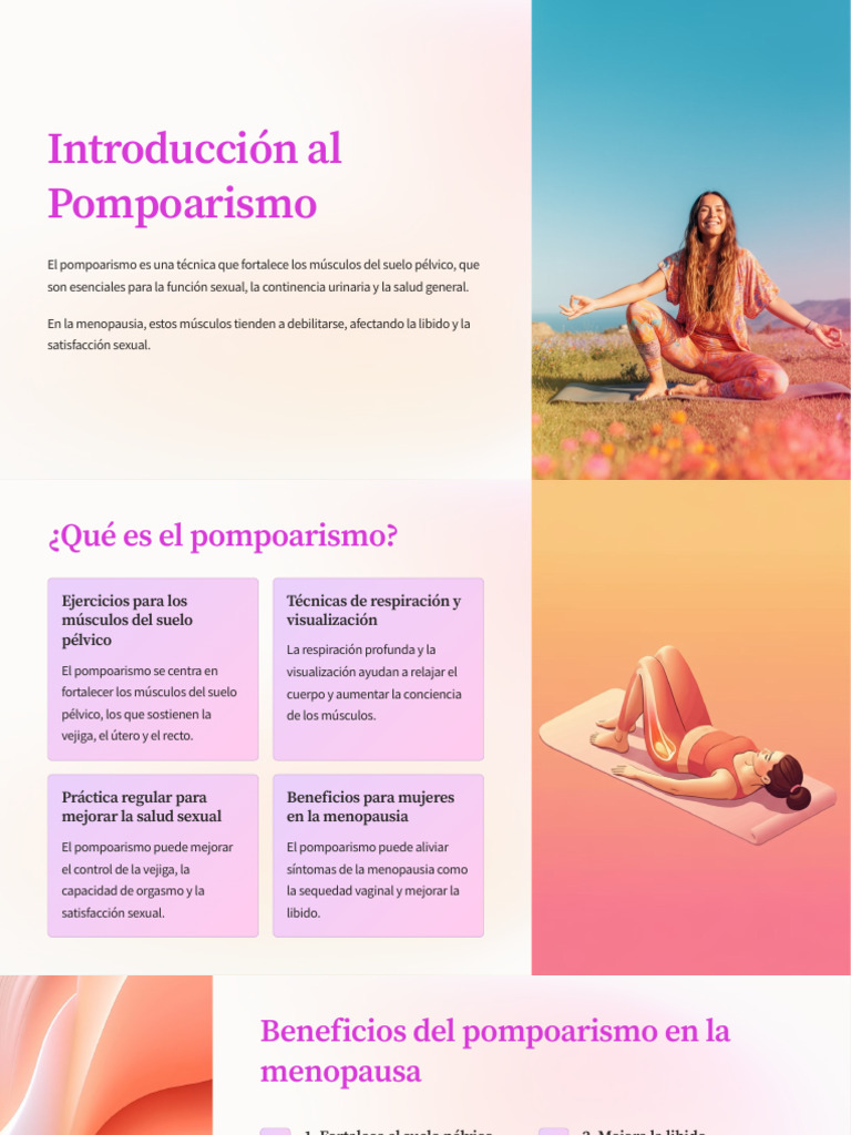 Guia Del Pompoarismo | PDF | Contracción muscular | Menopausia