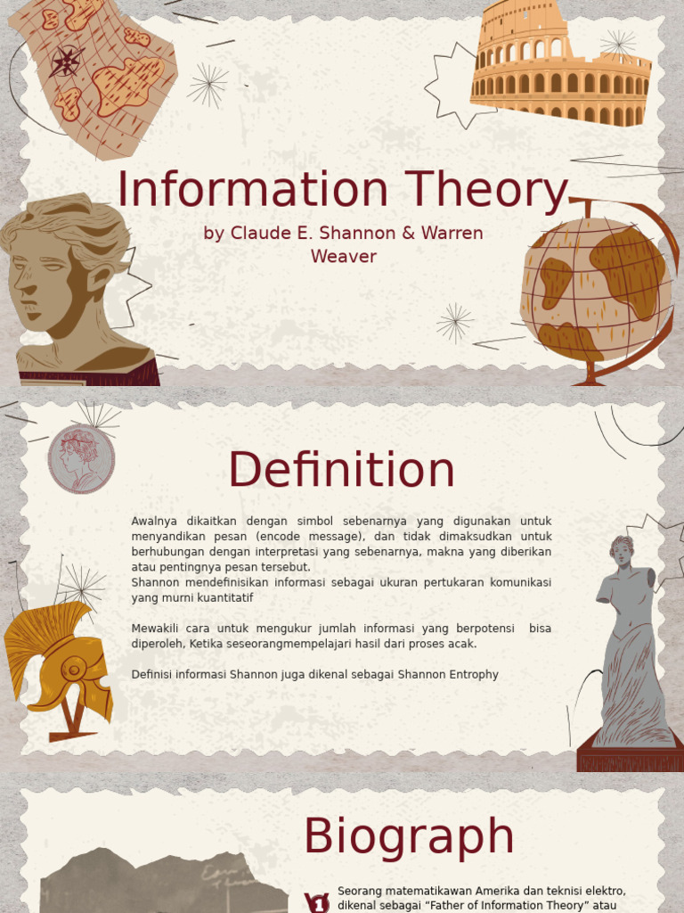 Information Theory | PDF | Information | Communication