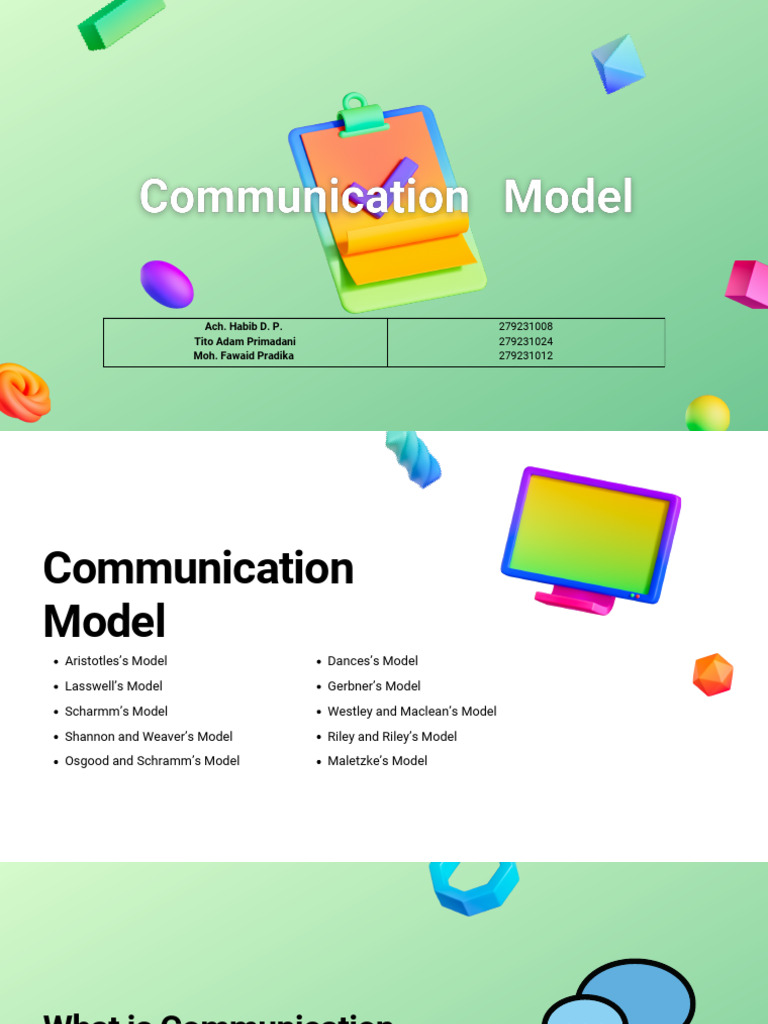 Chapter 10-Model Communication | PDF | Communication | Information