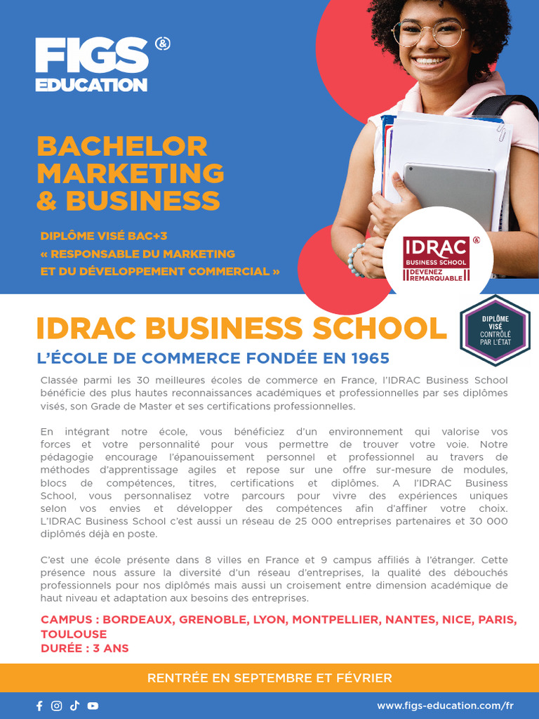 Bachelor Marketing à Montpellier | PDF | Commercialisation | Business