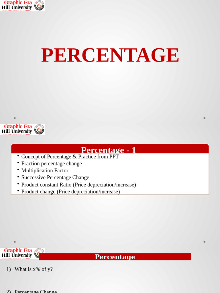 Percenatges-1 | PDF | Percentage | Multiplication