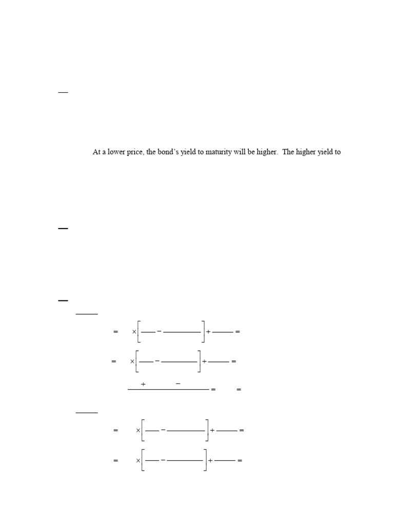 CH 06 | PDF | Yield (Finance) | Bonds (Finance)