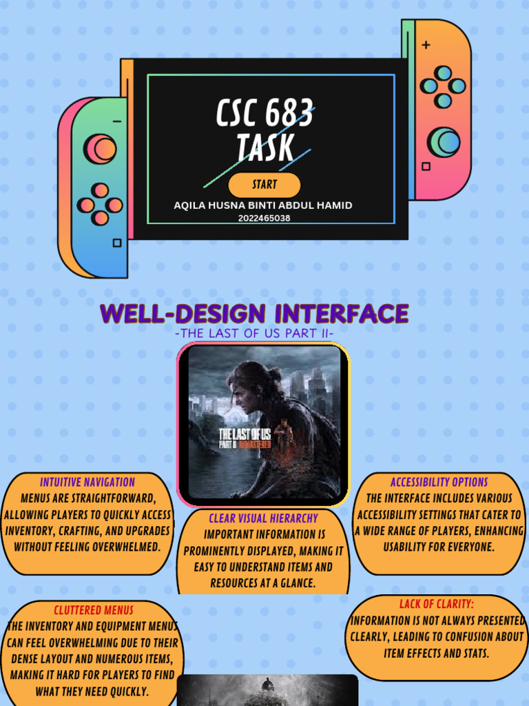 Intuitive Navigation in Game Interfaces | PDF