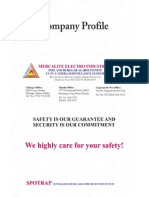 Company Profile: We Highly Care For Your Safety!