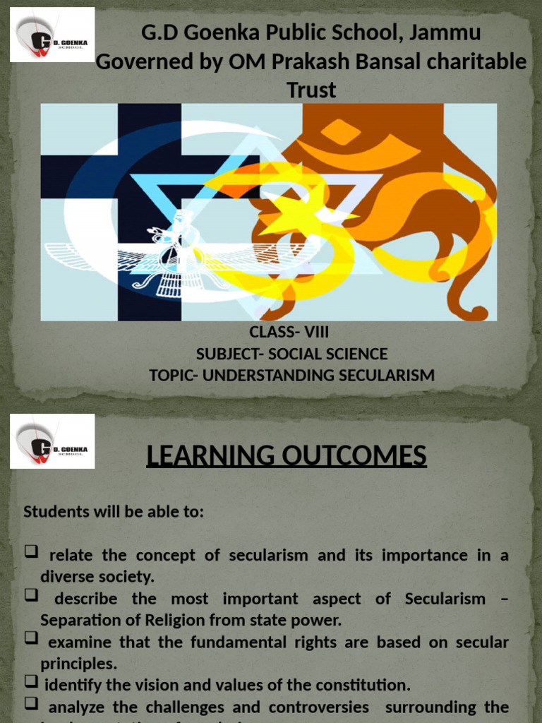 Understanding Secularism Pdf Secularism Separation Of Church And