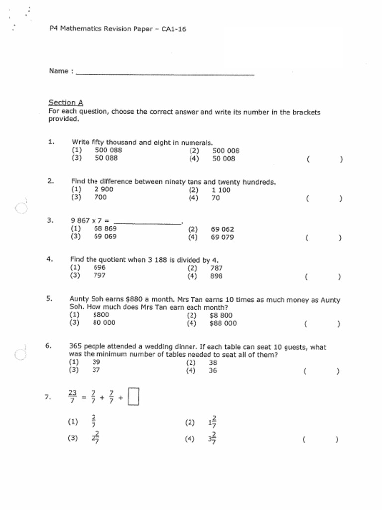 P4M Ca1 16 | PDF
