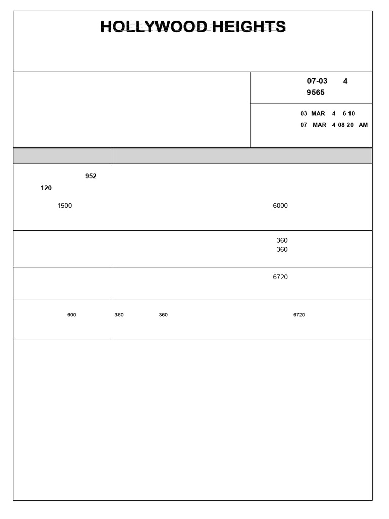 Hotel Bill Manpreet Mar 24 | PDF
