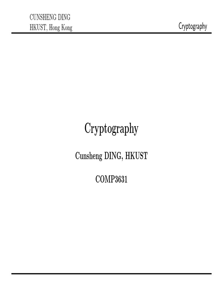 Set 03 | PDF | Cryptography | Encryption