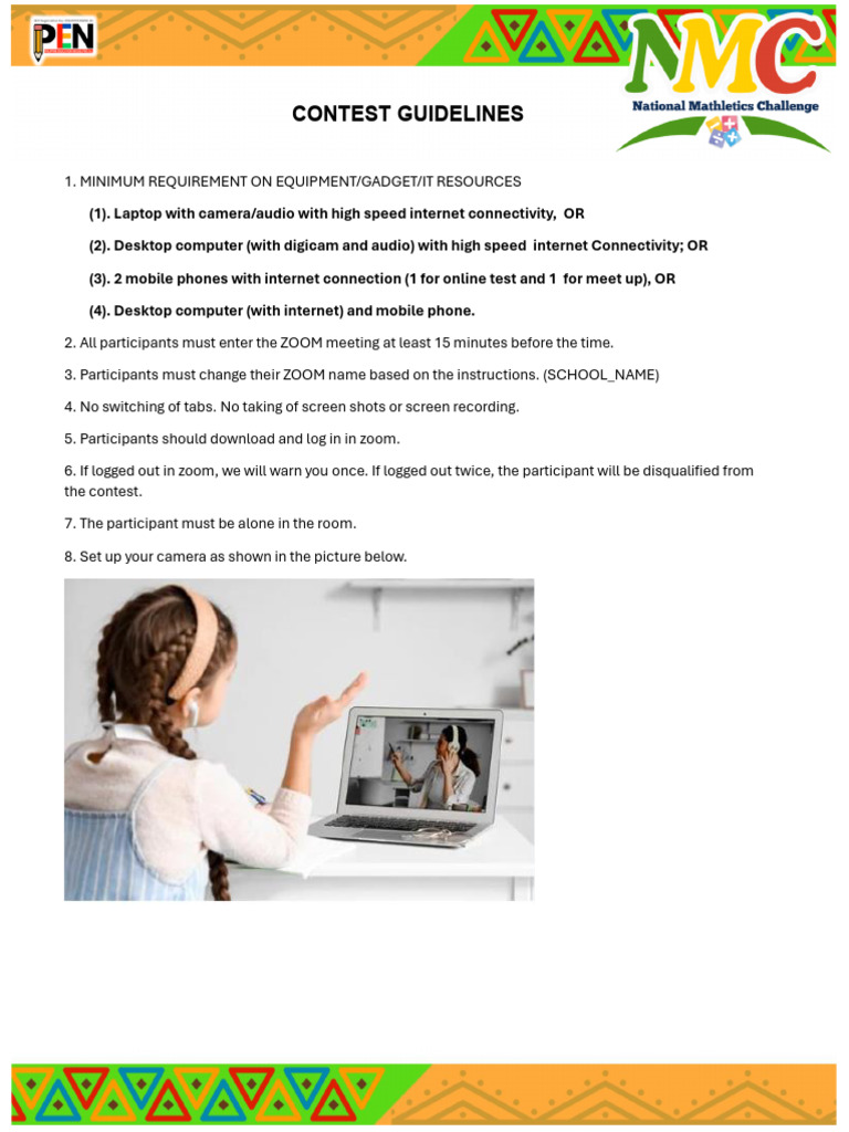 Contest-Guidelines - NMC FOR NEWBIES | PDF
