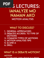 Understanding Debate Motions | PDF | Policy | Argument